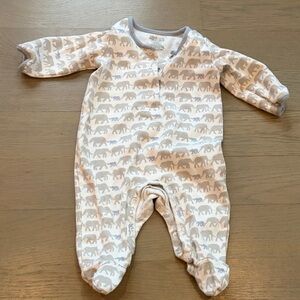 Restoration Hardware Kids One Piece in Cream and Gray